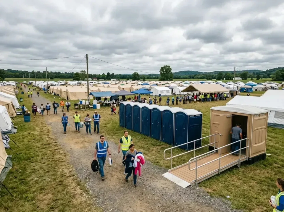 disaster-relief-camp-restrooms-010 — frequently asked questions, Dumpster & Portable Bathrooms Rental in McLean, VA